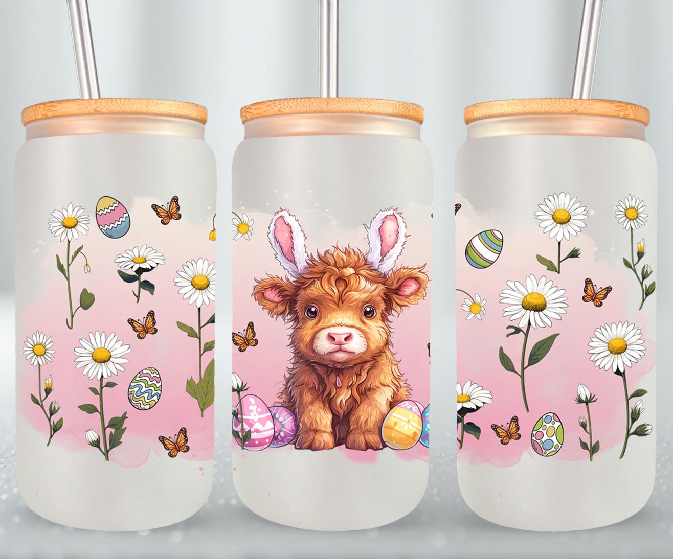 Highland Cow Easter-10402
